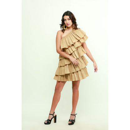 Echke One Shoulder Dress