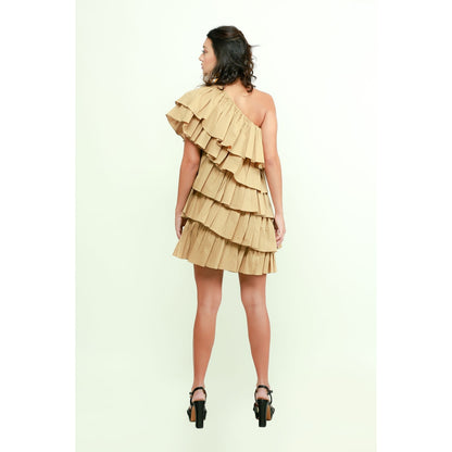 Echke One Shoulder Dress