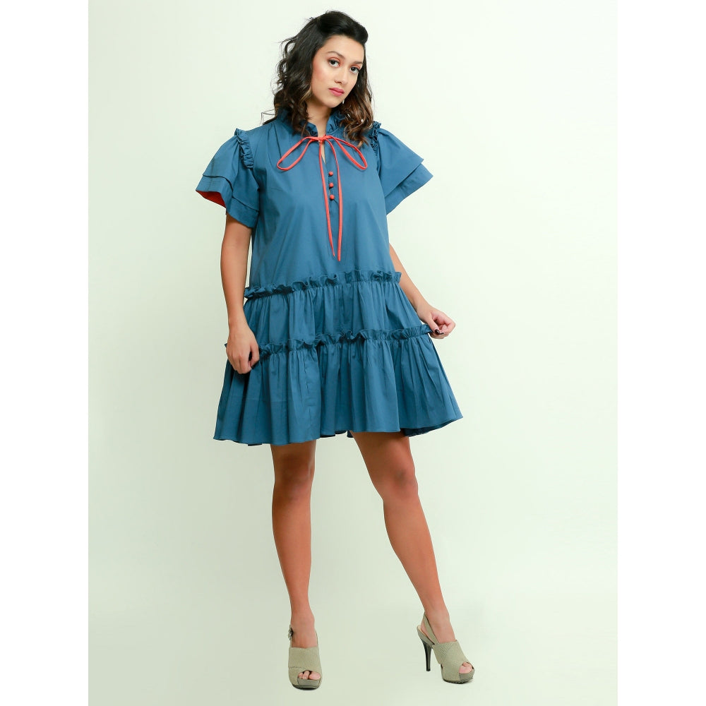 Echke Neon Tiered Dress