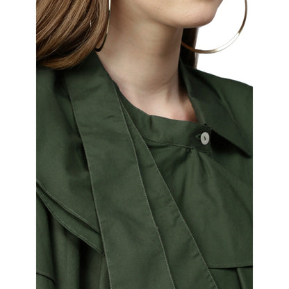 Echke Extended Collar and Frill Top
