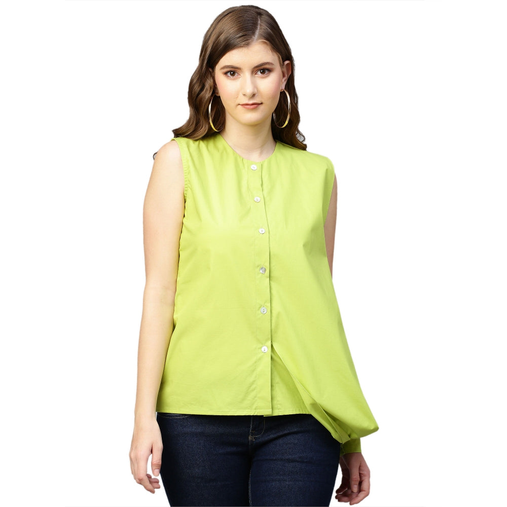 Echke Open Drape Sleeve Shirt