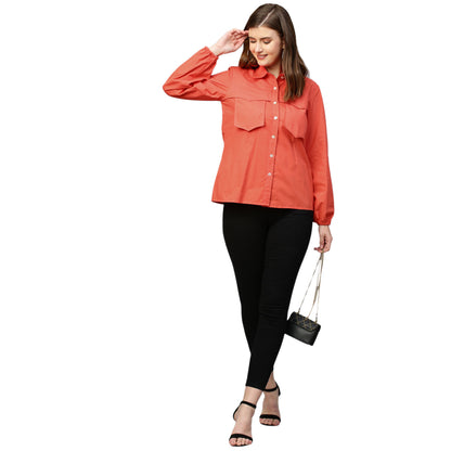 Echke Shirt With Detached Pockets