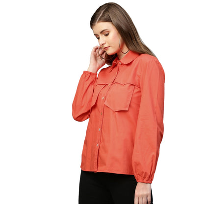 Echke Shirt With Detached Pockets