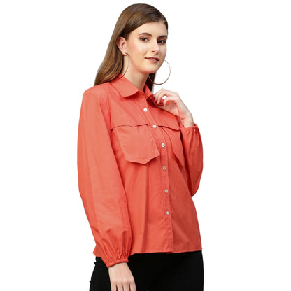 Echke Shirt With Detached Pockets