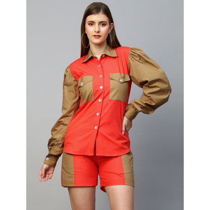 Echke Shorts and Shirt Co-Ord Set (Set of 2)