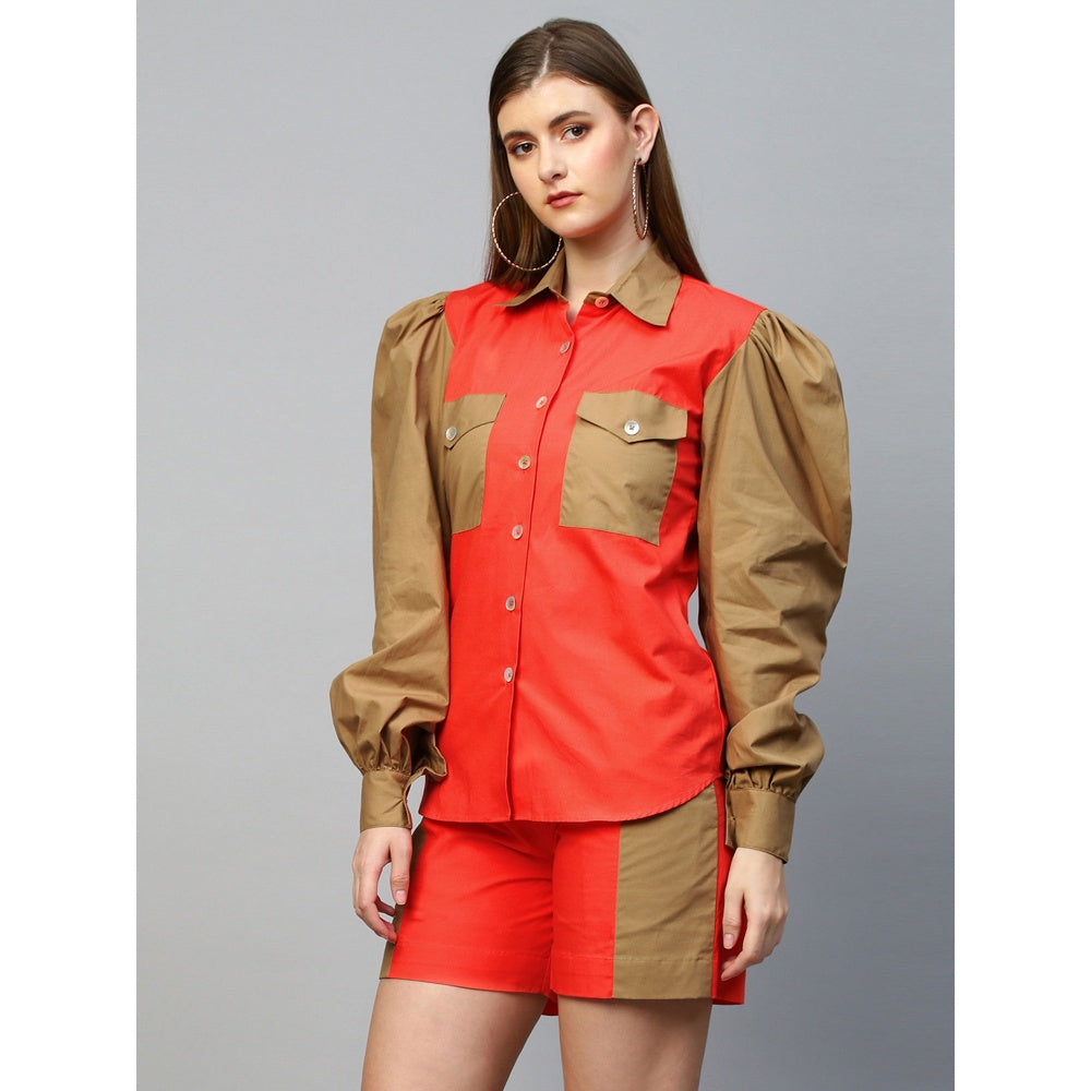 Echke Shorts and Shirt Co-Ord Set (Set of 2)