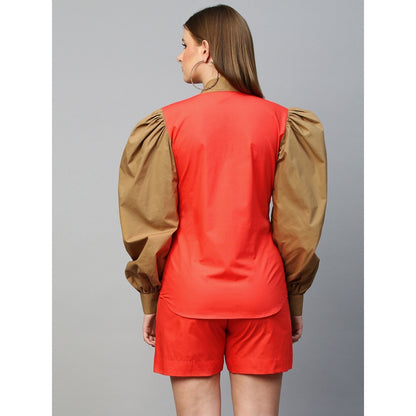 Echke Shorts and Shirt Co-Ord Set (Set of 2)