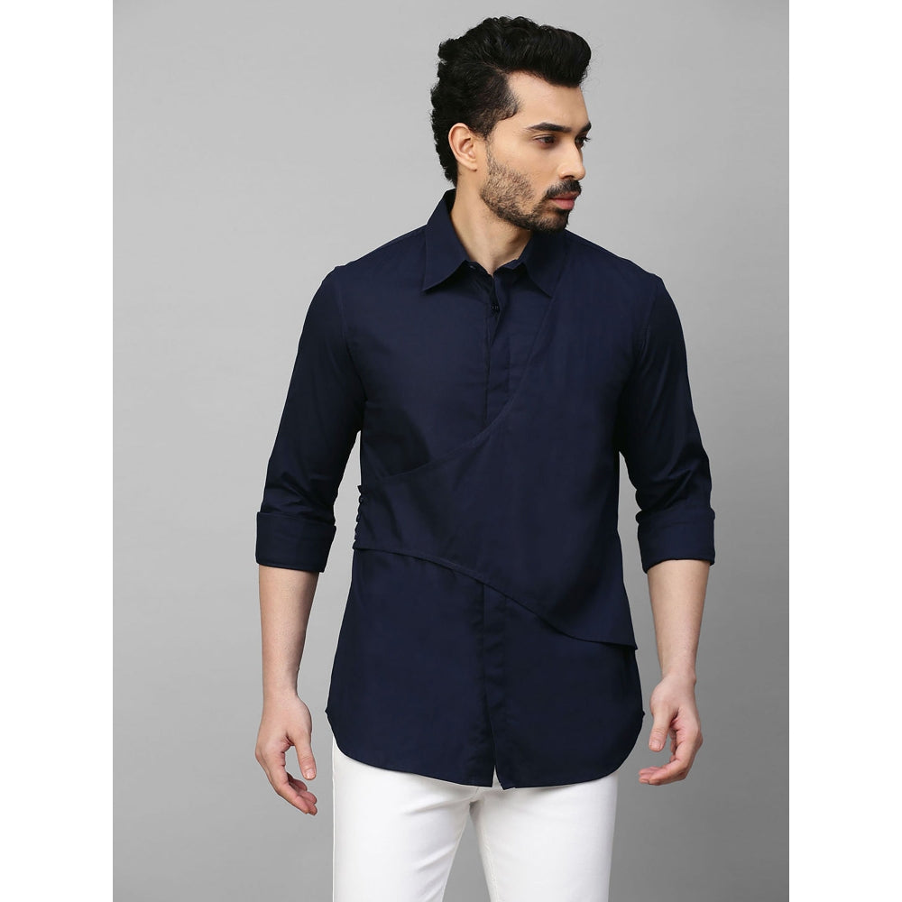 Echke Dark Blue Shirt with Harness Patch