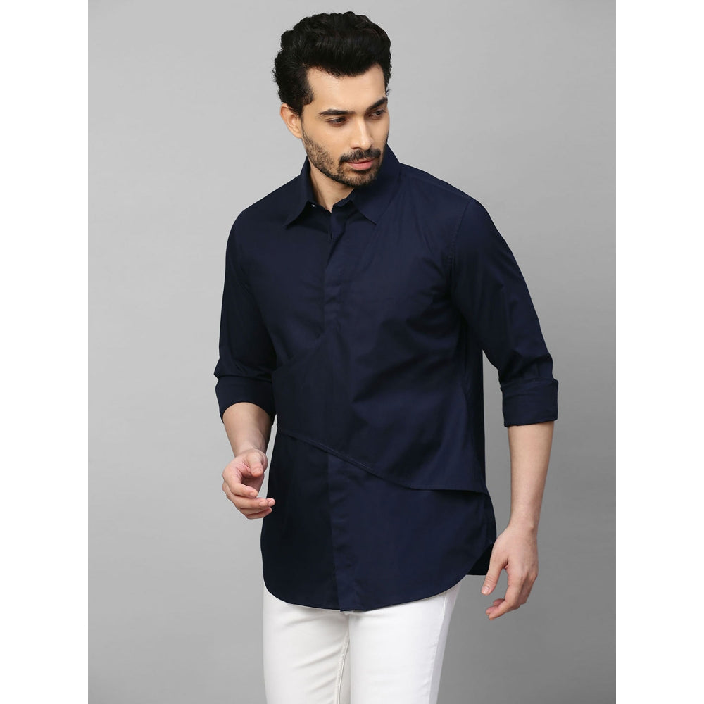 Echke Dark Blue Shirt with Harness Patch