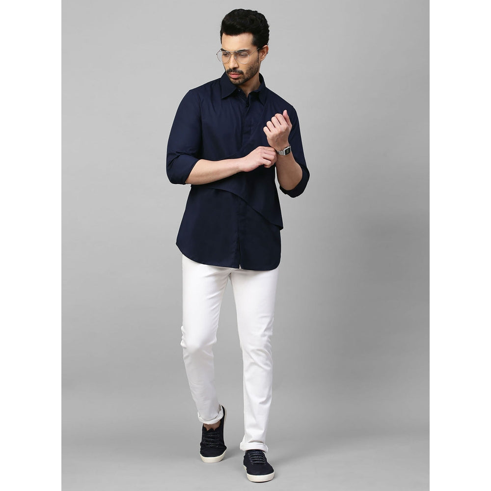 Echke Dark Blue Shirt with Harness Patch