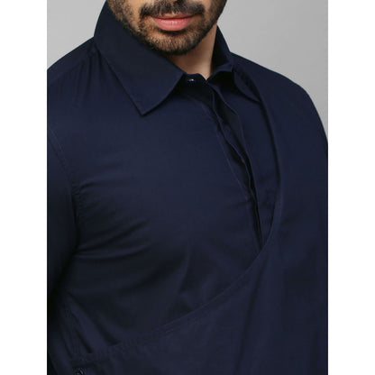 Echke Dark Blue Shirt with Harness Patch