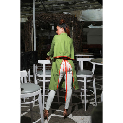 Echke Shirt with Back Tie-Up Feature