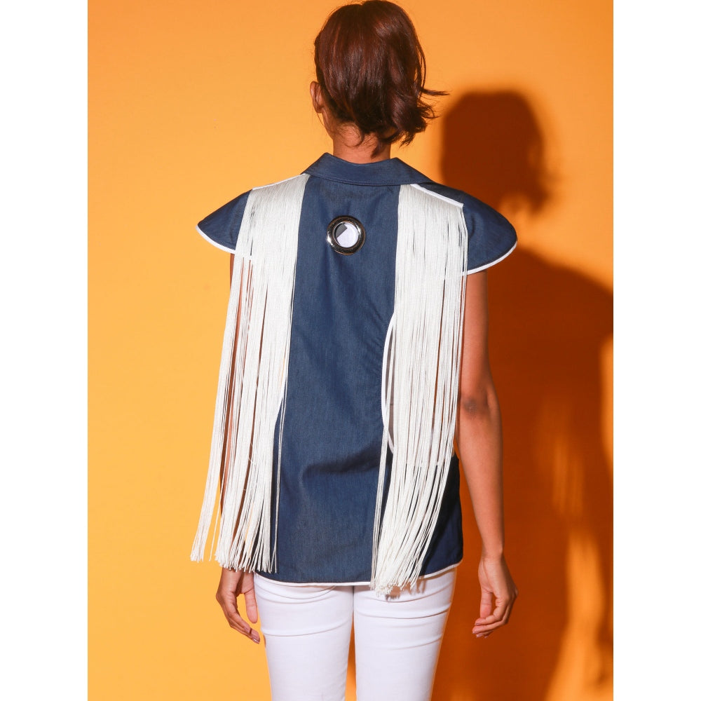 Echke Inverted Blue Jacket
