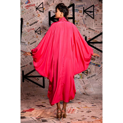 Echke Pink Fc Kaftan Dress