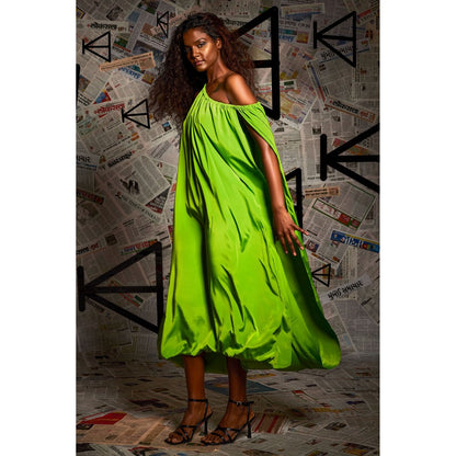 Echke Toga Green Dress