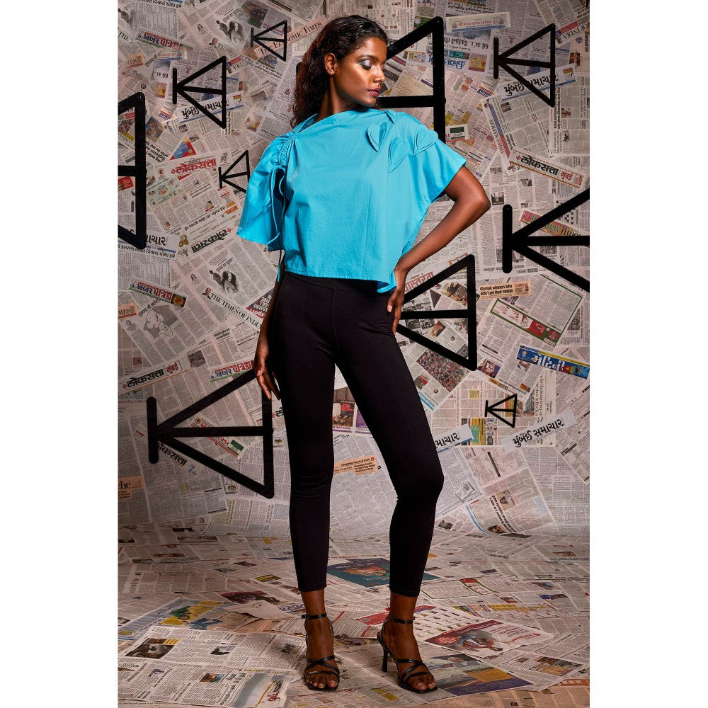 Echke Adjustable Solid Tie Up Top