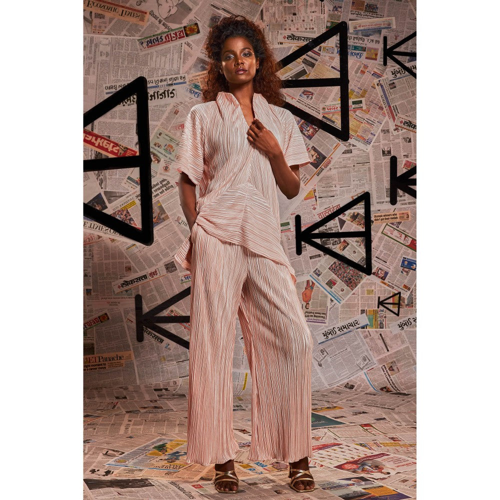 Echke Parallel Pink Co-Ord (Set of 2)