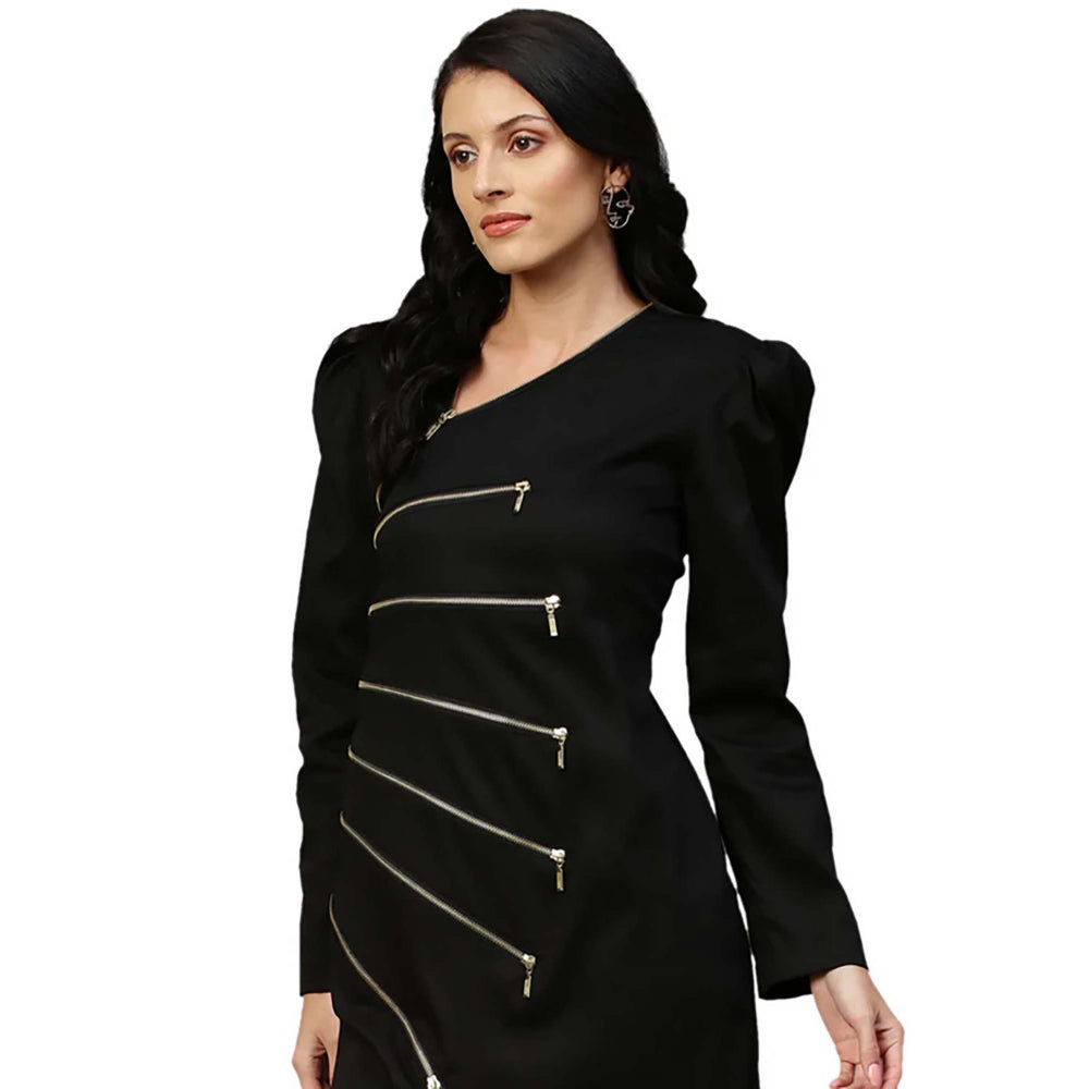 Echke Black Cocktail Dress