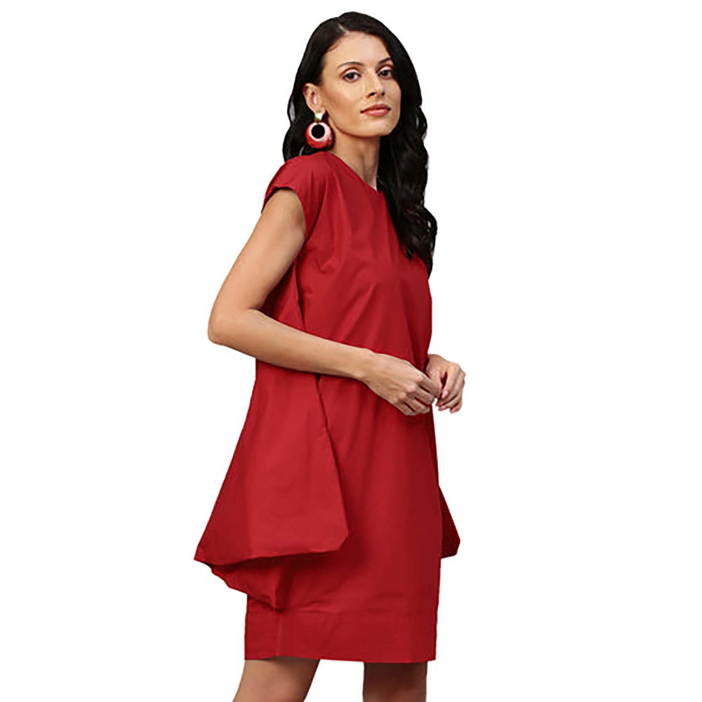 Echke Red Sleeveless Dress