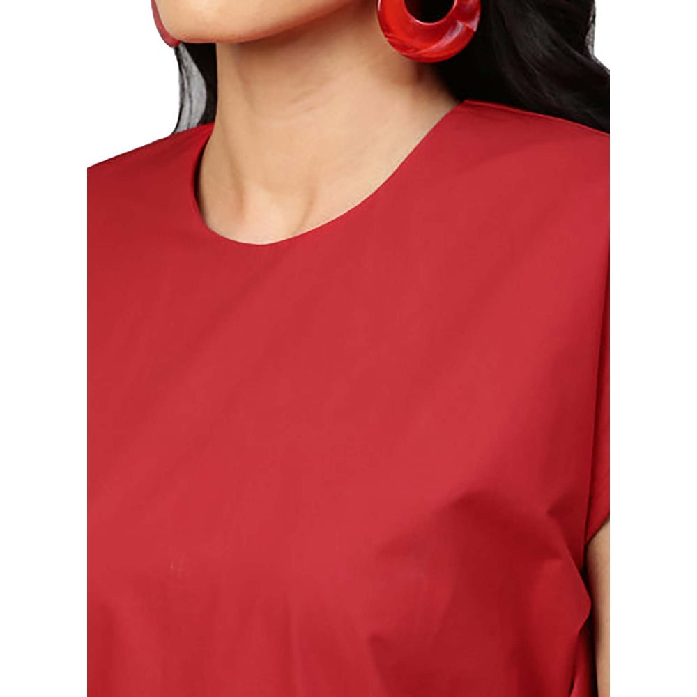 Echke Red Sleeveless Dress