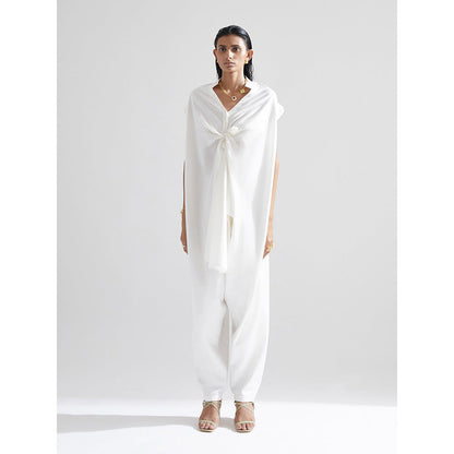 EchoStudio White Lily Jumpsuit