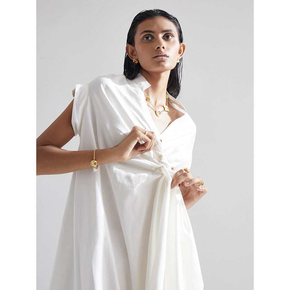 EchoStudio White Lily Jumpsuit