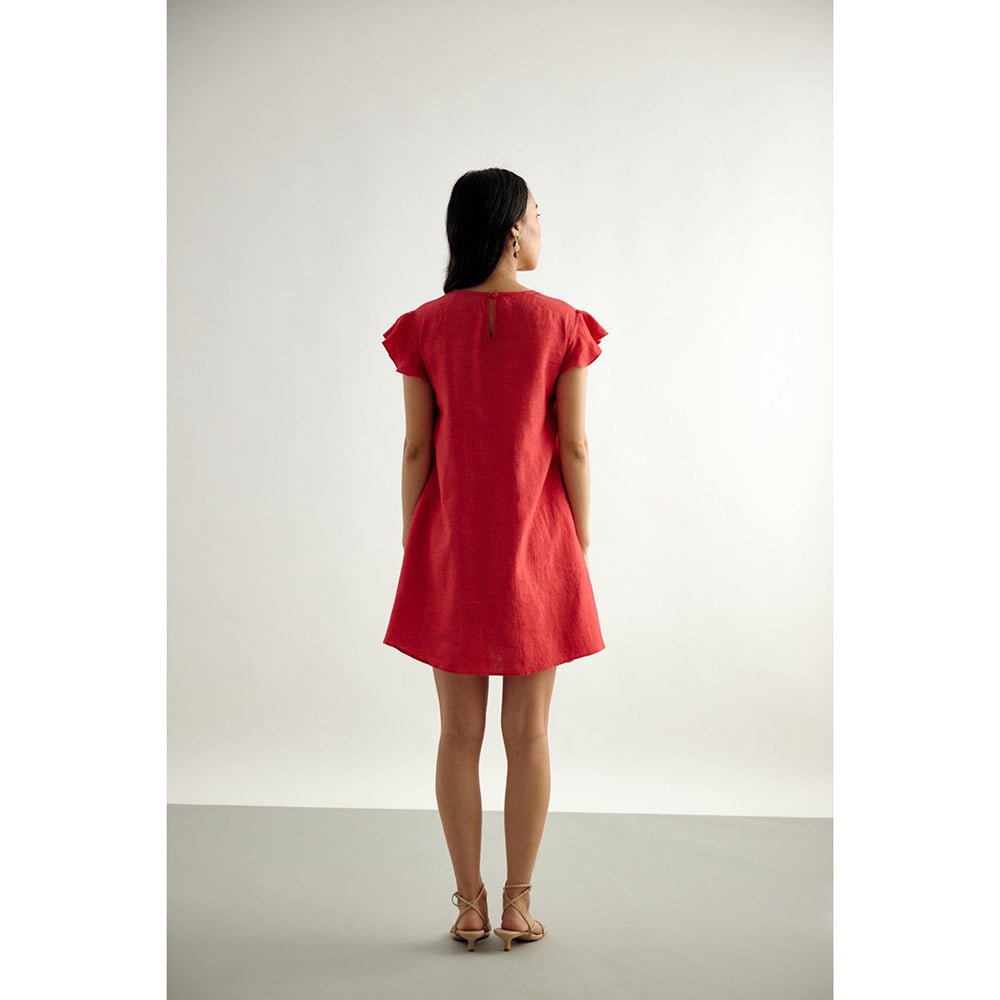 EchoStudio Kim Front Tie Up Dress