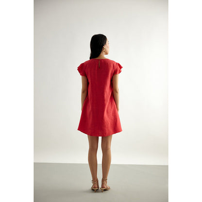 EchoStudio Kim Front Tie Up Dress