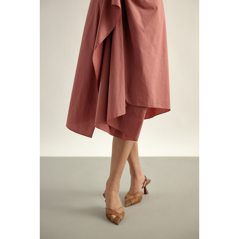 EchoStudio Petal Layered Dress