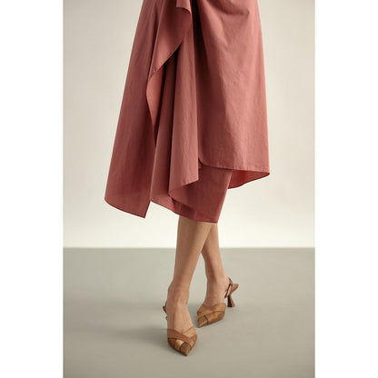 EchoStudio Petal Layered Dress