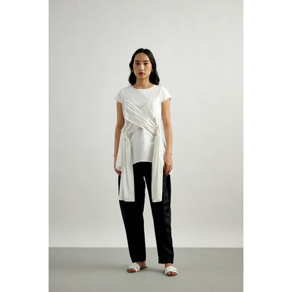 EchoStudio Criss-Cross Top