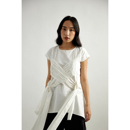 EchoStudio Criss-Cross Top