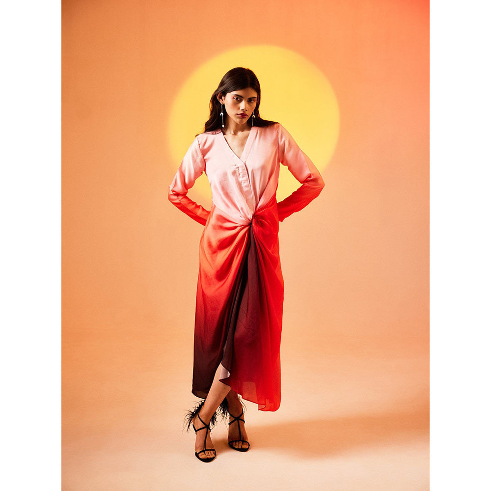 EchoStudio Rose A-Line Dress