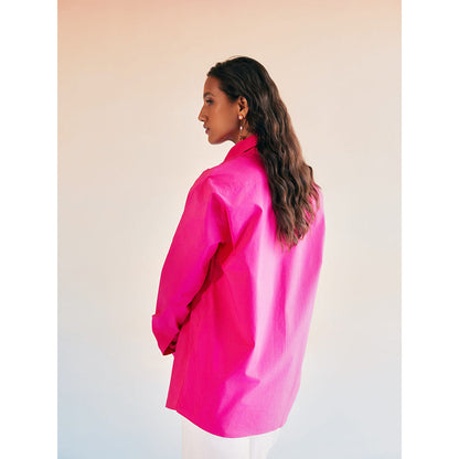 EchoStudio Pink Echo Flora Shirt