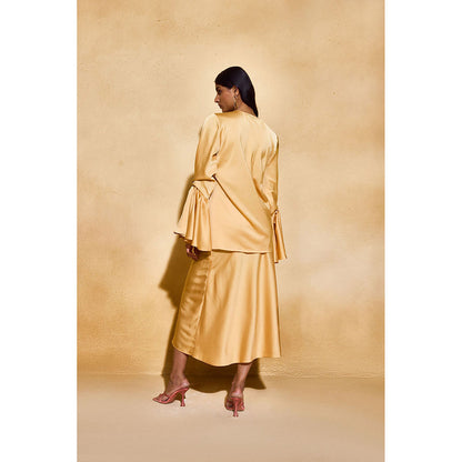 EchoStudio Celine Solid Co-Ord (Set of 2)