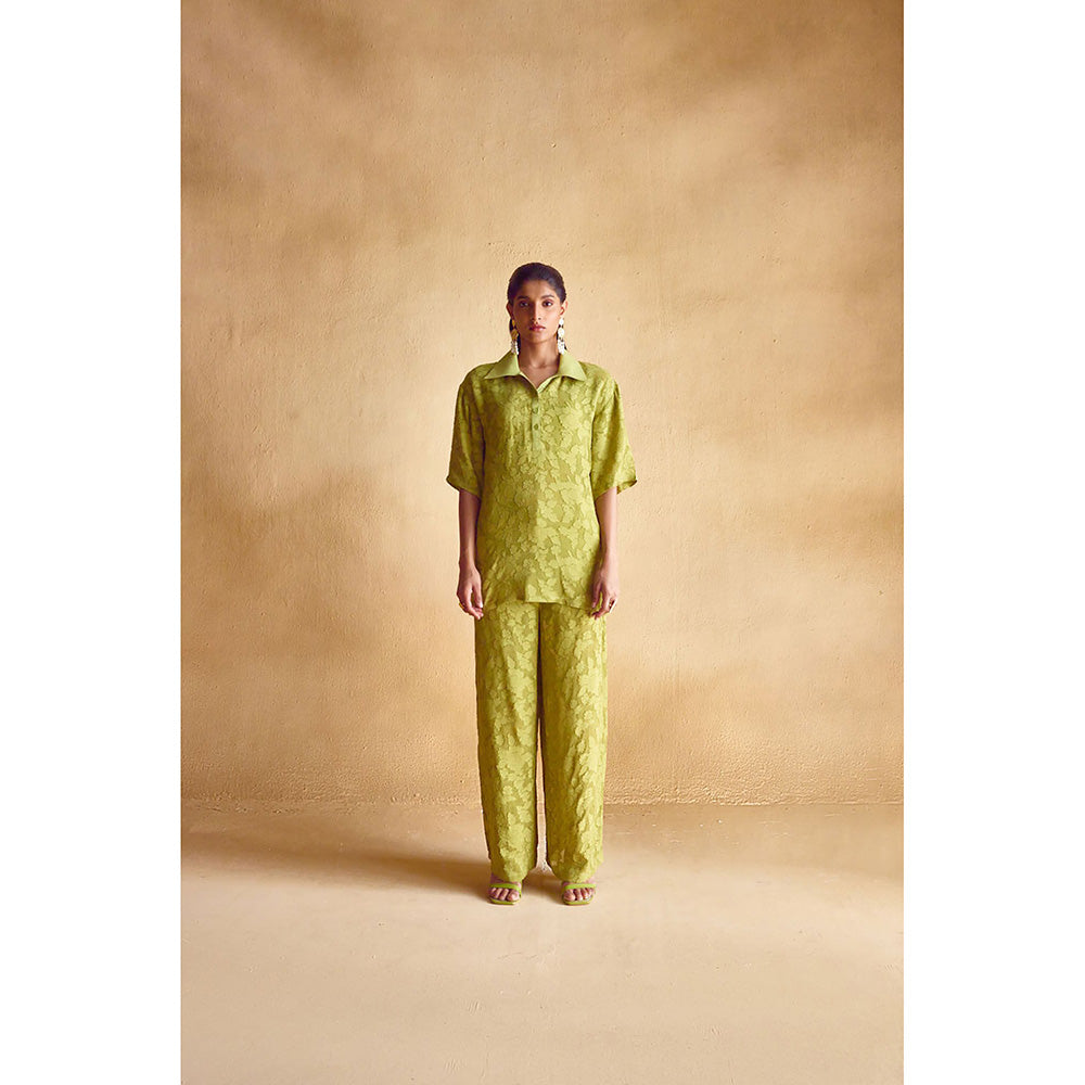 EchoStudio Green Moss Co-Ord (Set of 2)