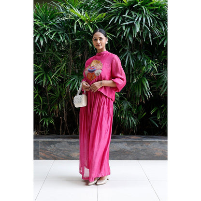 EEDA Pink Patch Co-Ord (Set of 2)