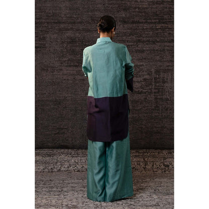 EEDA Gulnara Aqua Co-Ord Set