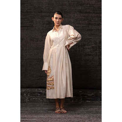 EEDA Gulnaar Ivory Dress