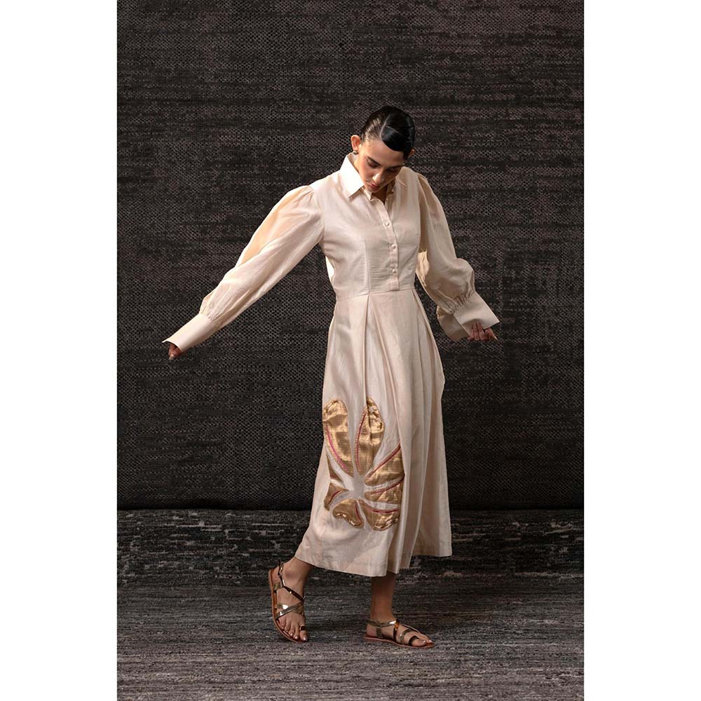 EEDA Gulnaar Ivory Dress