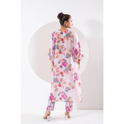 Ekavira Vrinda Floral Printed Kurta and Pant (Set of 2)