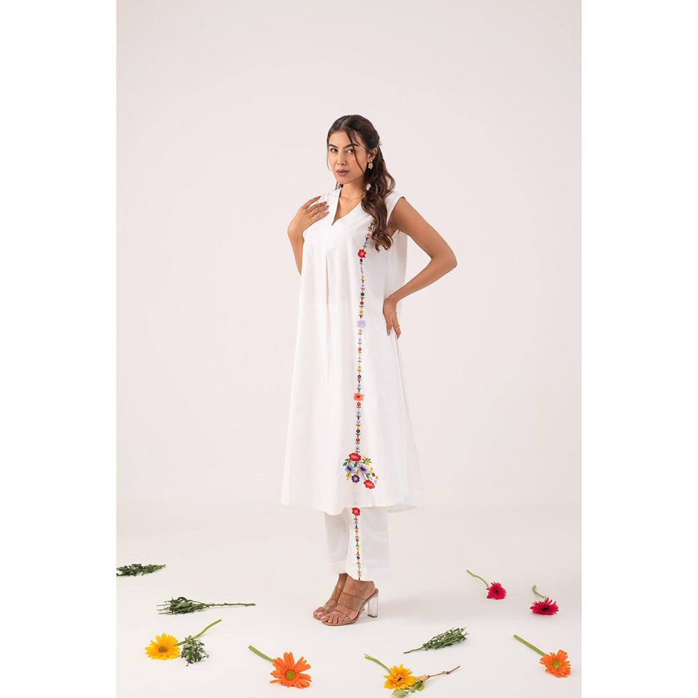 Ekavira Tulika Floral Printed Kurta and Pant (Set of 2)