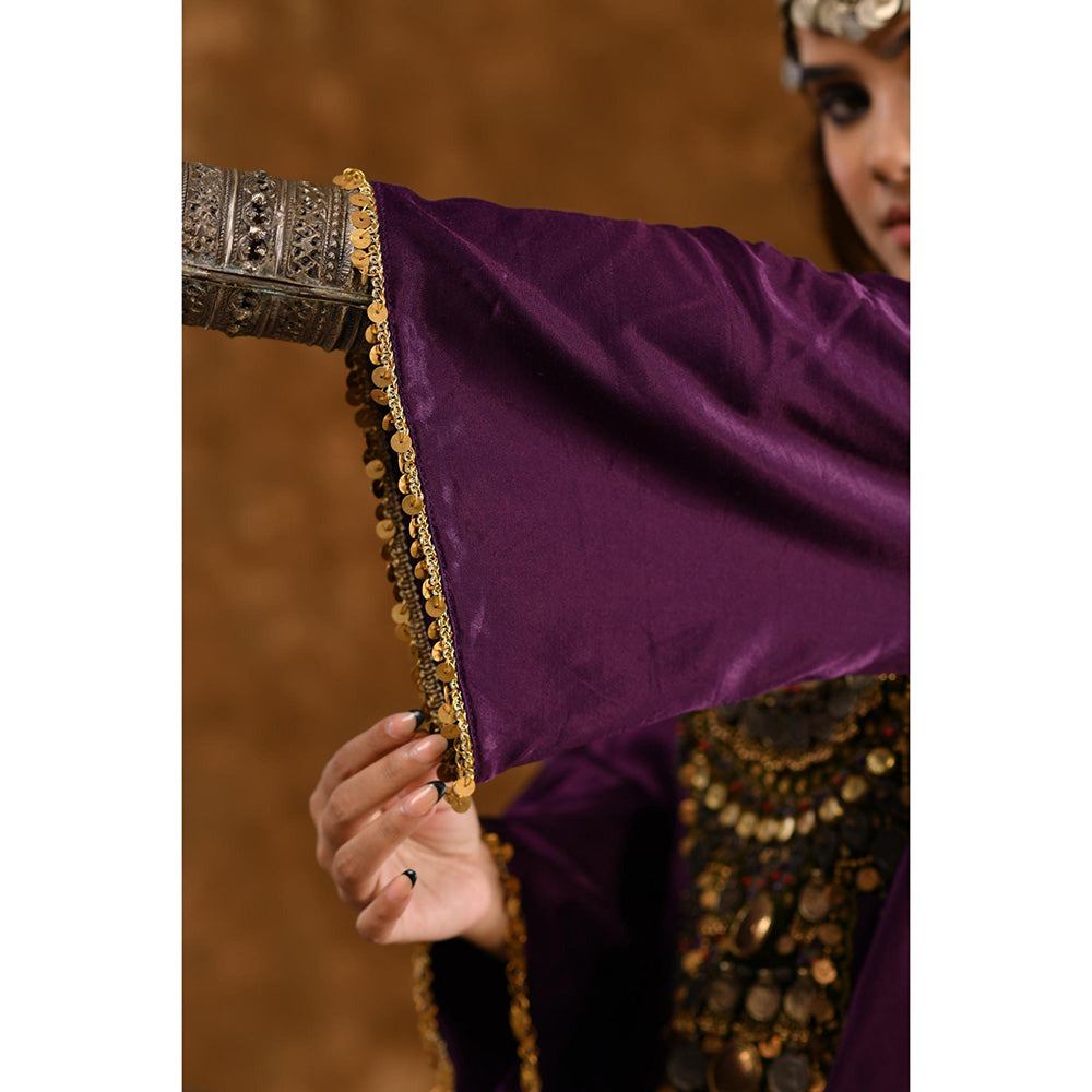 Ekavira Raahi Collection Shaira Solid Kurta and Palazzo (Set of 2)