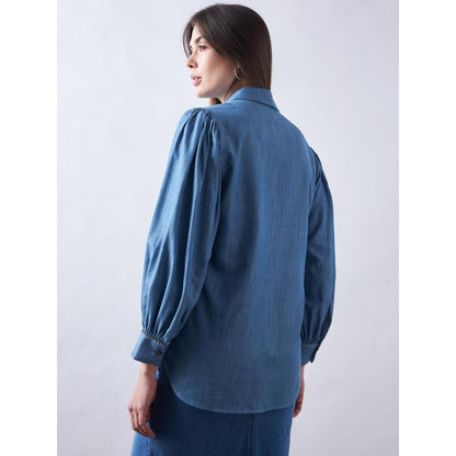 Elarra Blue Babe Evil Heart Shirt