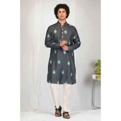 Eleven Brothers Night Owl Printed Kurta Set (Set of 2)