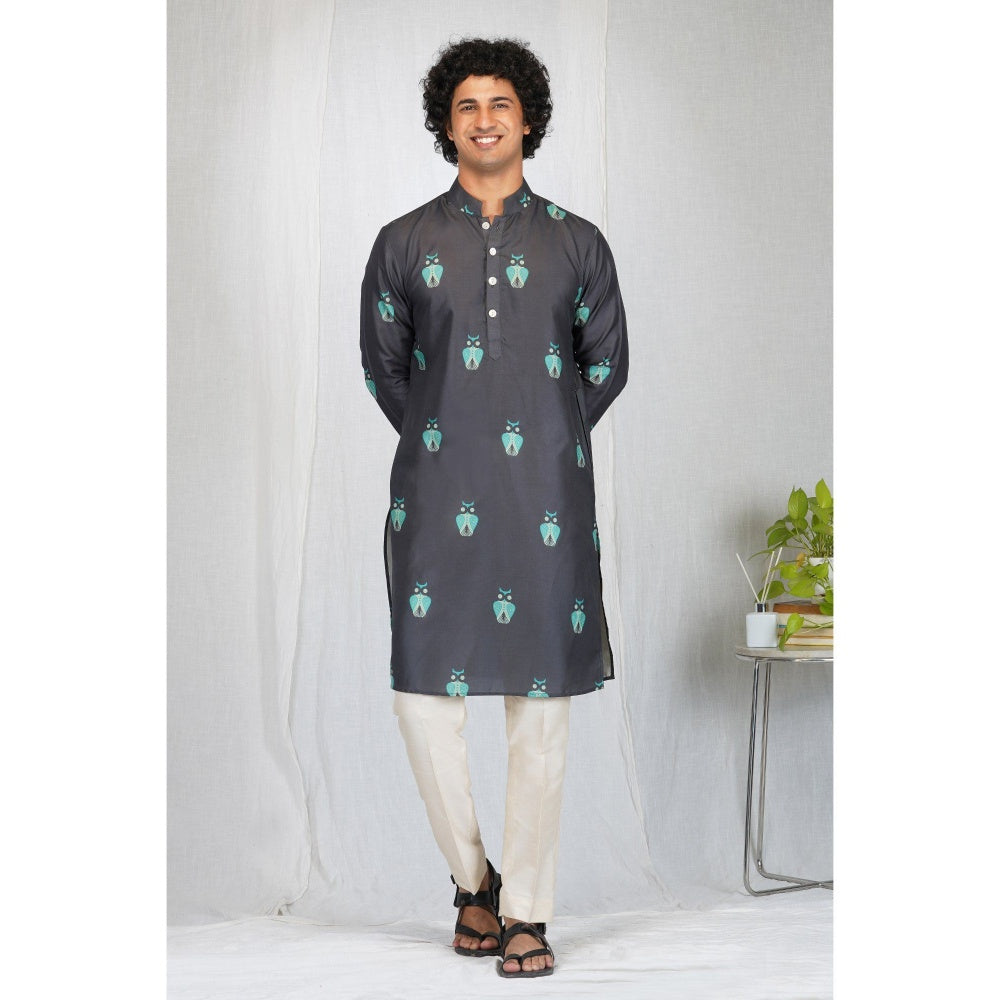 Eleven Brothers Night Owl Printed Kurta Set (Set of 2)