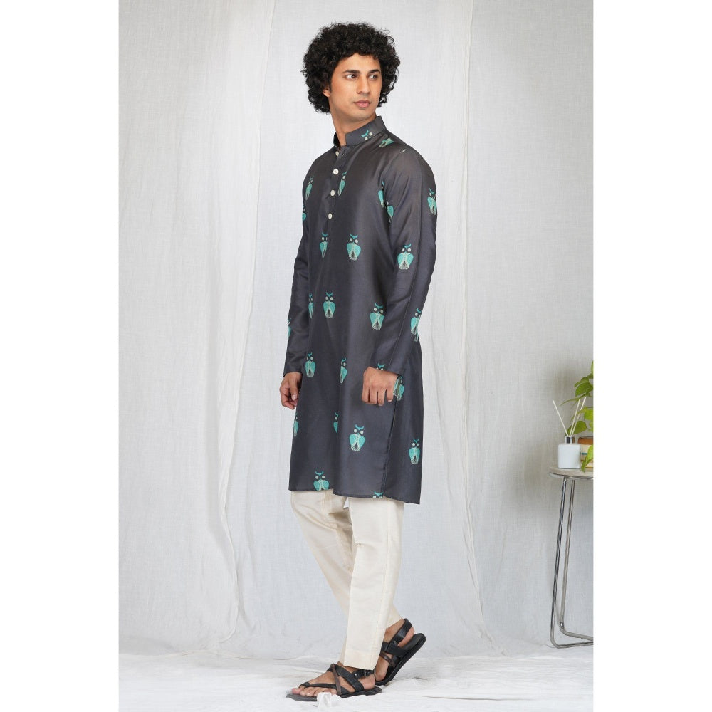 Eleven Brothers Night Owl Printed Kurta Set (Set of 2)