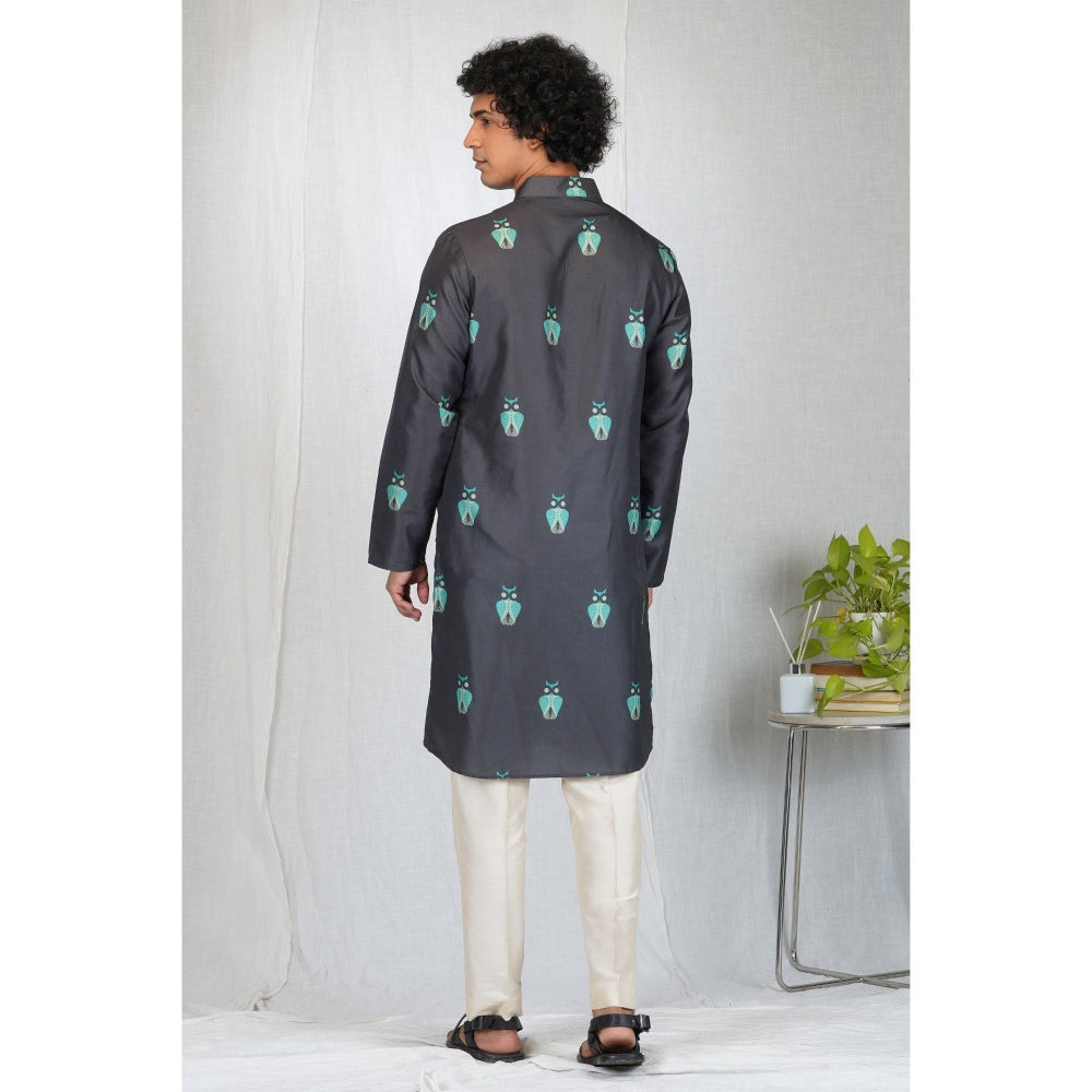 Eleven Brothers Night Owl Printed Kurta Set (Set of 2)