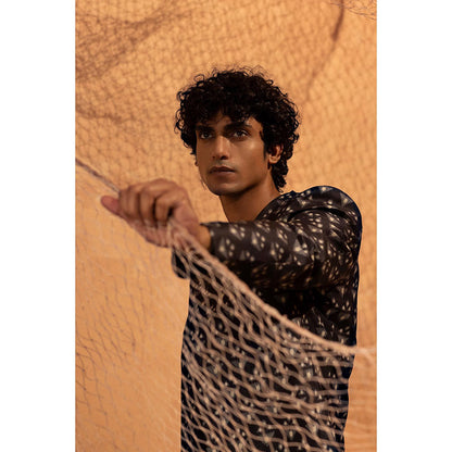 Eleven Brothers Ambers Indo-Western Kurta with Jacket & Pant
