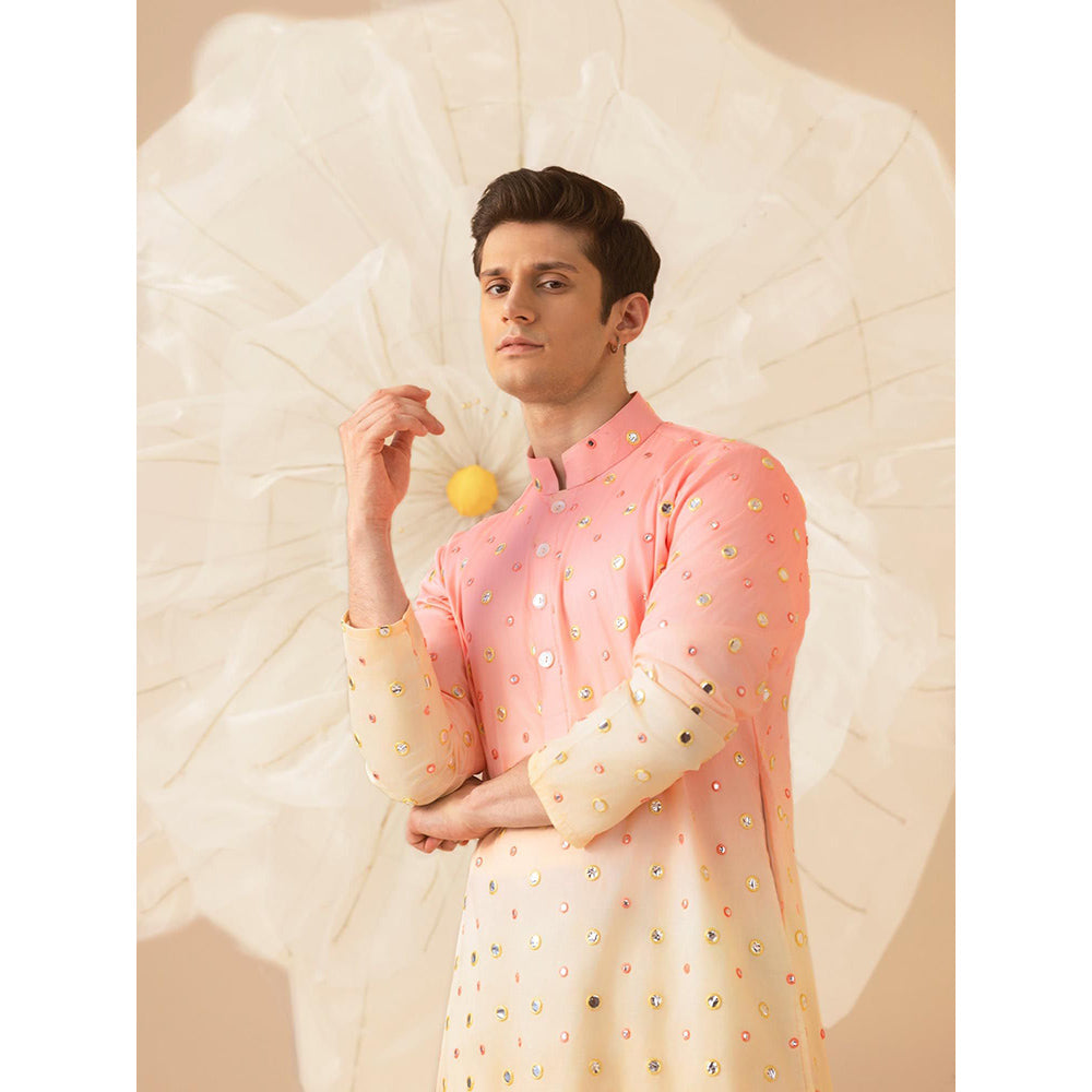 Eleven Brothers Tarang Silk Embroidery Kurta with Trouser